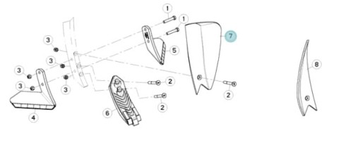 GK DEFLEKTOR KUHN ORYGINAŁ H2246381
