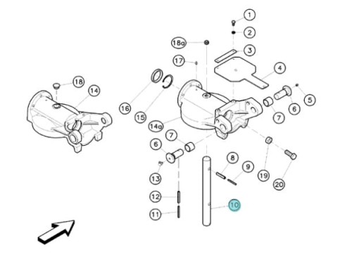 OŚ KUHN ORYGINAŁ 58564300