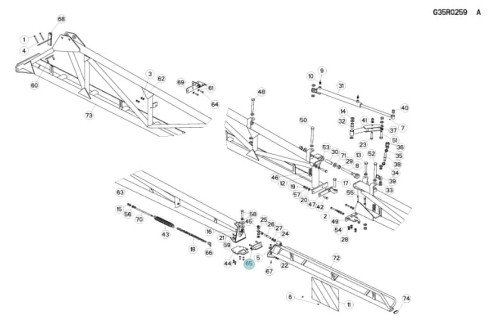 NAROŻNIK KUHN ORYGINAŁ G0542843