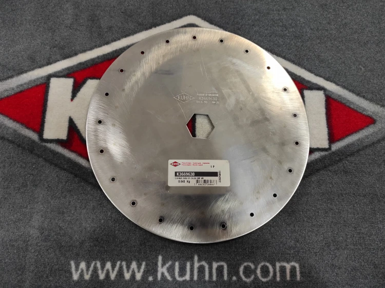 TARCZA KUKURYDZA D262 21 OTWORÓW ŚREDNICA 4,5 KUHN ORINAŁ K3669630 1