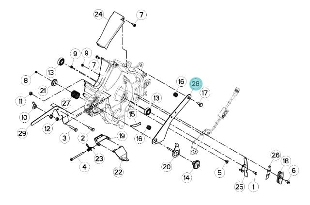 SELEKTOR KUHN ORINAŁ N00892C0