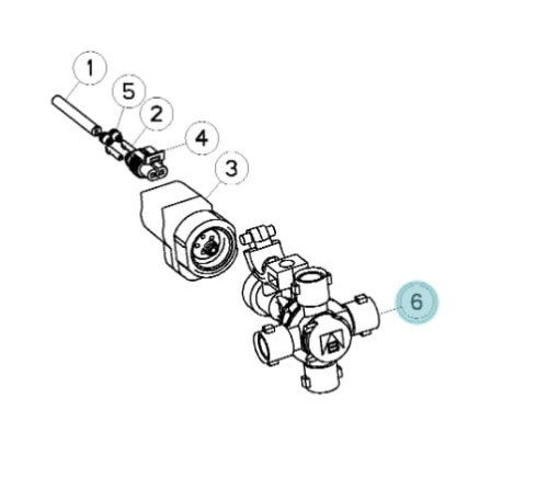 DYSZA 4-KIERUNKOWA KUHN ORYGINAŁ G0300050