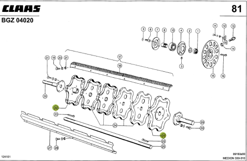 TARCZA oryginał Claas 0006004711