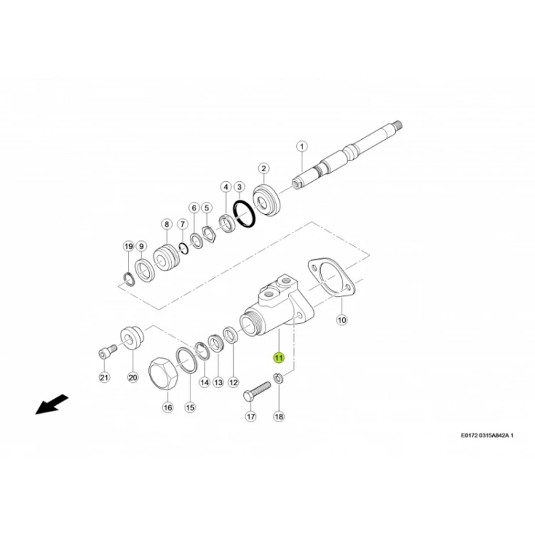 CYLINDER Claas 0006275980 1
