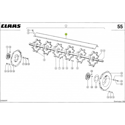 BLACHA ODRZUTNIKA Claas 0005546970 1