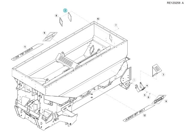 PŁYTKA ORYGINAŁ KUHN R2044466