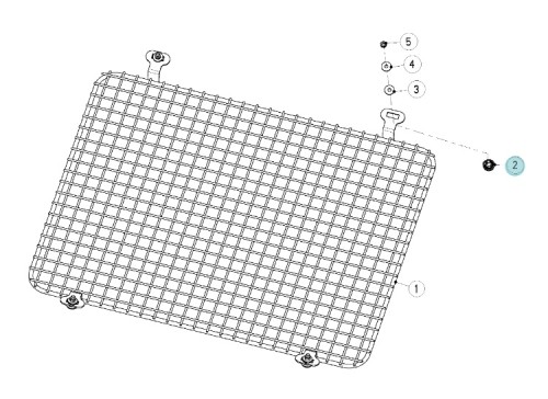 ŚRUBA ORYGINAŁ KUHN R2055004