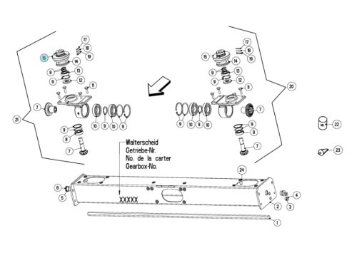 PIASTA ORYGINAŁ KUHN R2055397