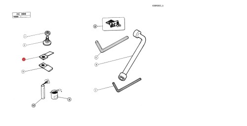 NÓŻ LEWY DO KOSIARKI ORYGINAŁ KUHN 55903210