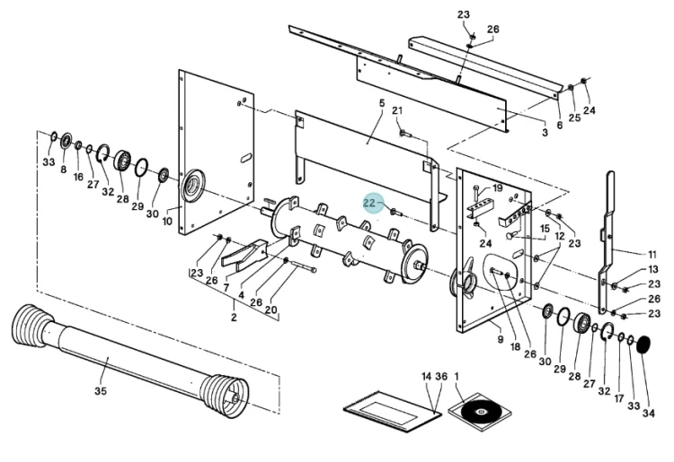 CUP SQUARE BOLT FE/ZNXC3 ORYGINAŁ KUHN 80031036