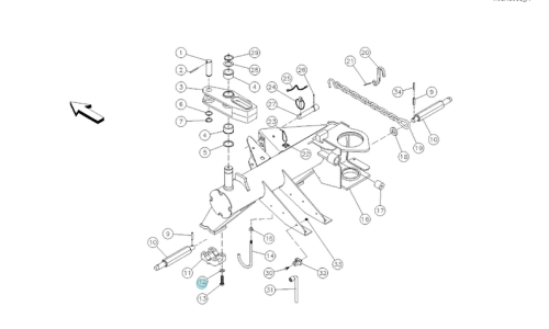 PODKŁADKA ORYGINAŁ KUHN 80281414