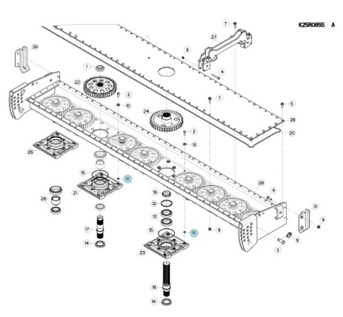 ORING ORYGINAŁ KUHN 82061323