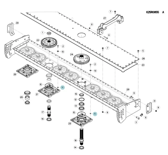 ORING ORYGINAŁ KUHN 82061323
