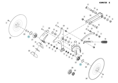 O-RING ORYGINAŁ KUHN 82064510