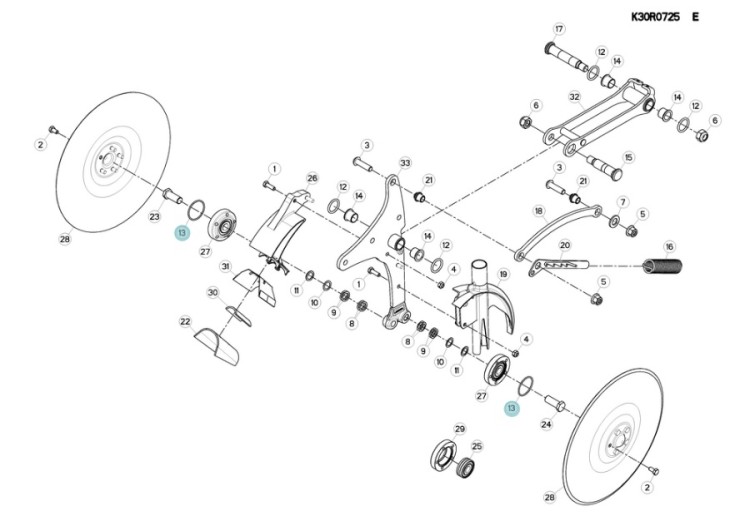 O-RING ORYGINAŁ KUHN 82064510