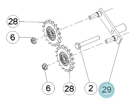 NAPINACZ KUHN ORYGINAŁ N03427B0
