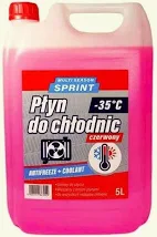 PROXO PŁYN DO CHŁODNIC -35C 5 L CZERWONY