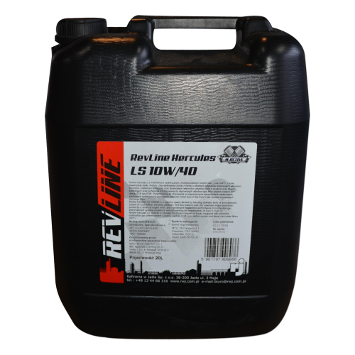 OLEJ SILNIKOWY REVLINE HERCULES LS 10W40 20L