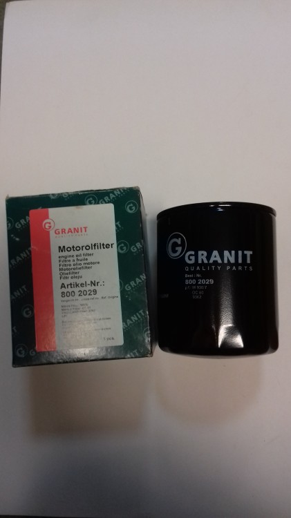 Filtr oleju silnika Granit 8002029 zamiennik LF742, W930