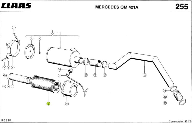 FILTR oryginał Claas 0006431692