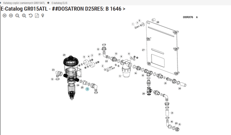 USZCZELNIENIE KUHN ORYGINAŁ 83668022