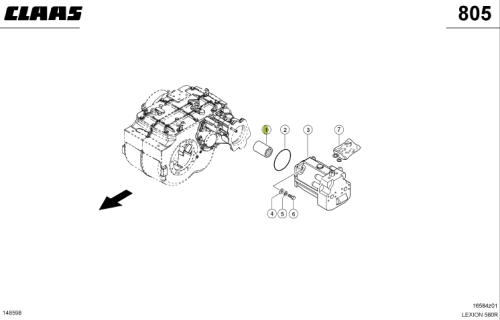 TULEJA ŁĄCZNIK oryginał Claas 0006695480