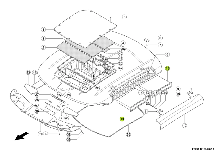 FILTR PRZECIWPYŁOWY KABINY Avero Tucano Org. Claas 0005646982