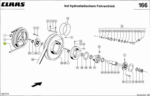 PASEK KLINOWY oryginał Claas 0000603063