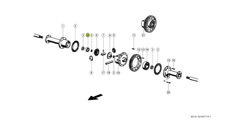 ŁOŻYSKO oryginał Claas 0002359040