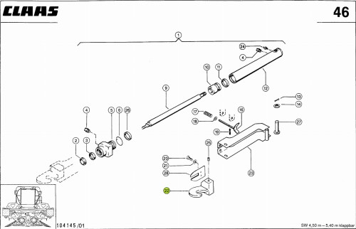 U-BLACHA oryginał Claas 0006307702