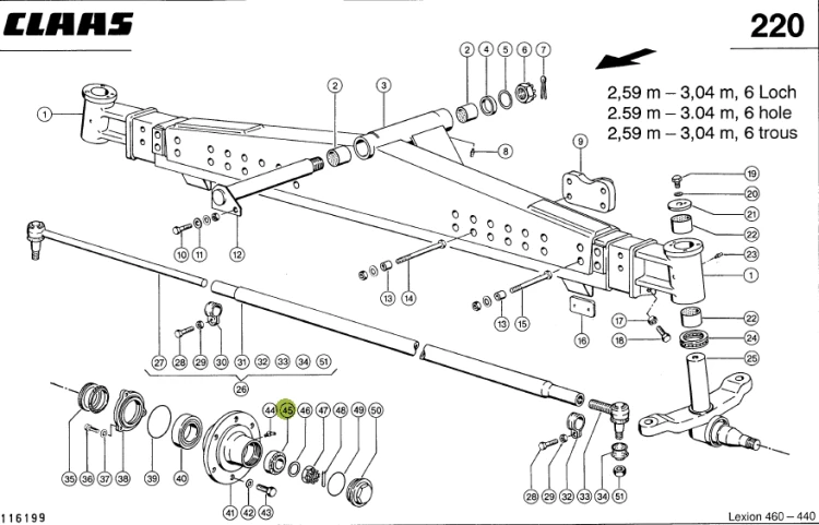 ŁOŻYSKO oryginał Claas 0002157760