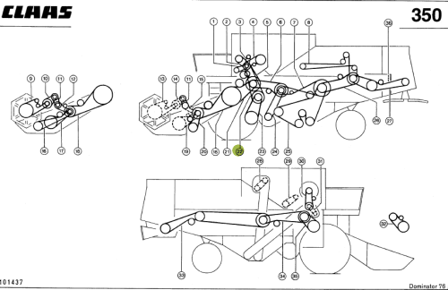 PASEK KLINOWY oryginał Claas 0006034270