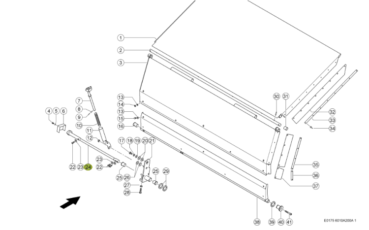 SWORZEŃ oryginal Claas 0007831500