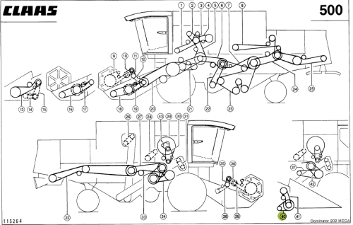 PASEK KLINOWY oryginał Claas 0006956100