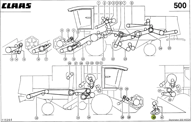 PASEK KLINOWY oryginał Claas 0006956100