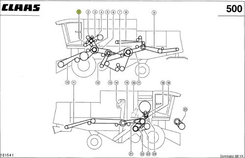 PASEK KLINOWY oryginał Claas 0005440480