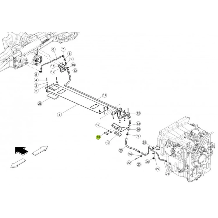 Śruba Oryginał Claas 0002374610