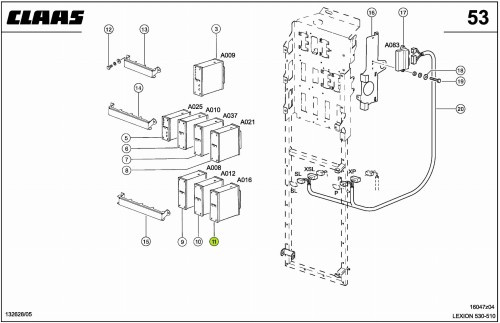 MODUŁ oryginał Claas 0000149044