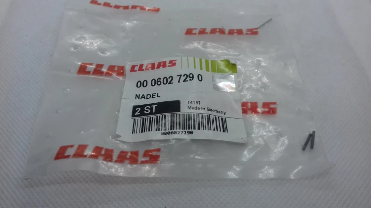 WKŁADKA IGŁOWA ZAWORU oryginał Claas 0006027290