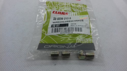 ŚRUBA ZAMYKAJĄCA oryginał Claas 0002392130