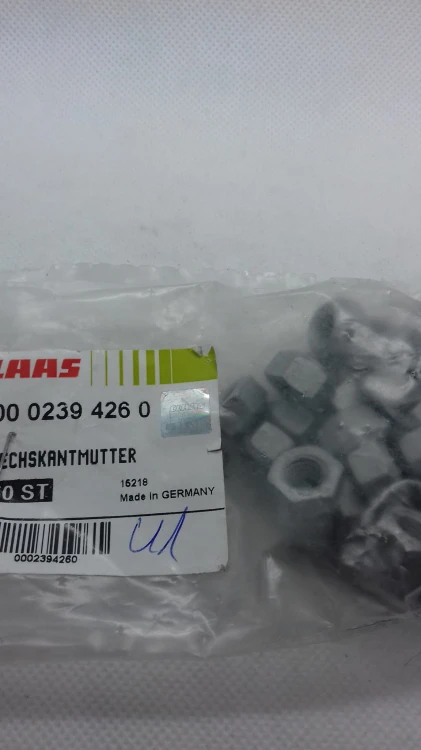 NAKRĘTKA oryginał Claas 0002394260 1