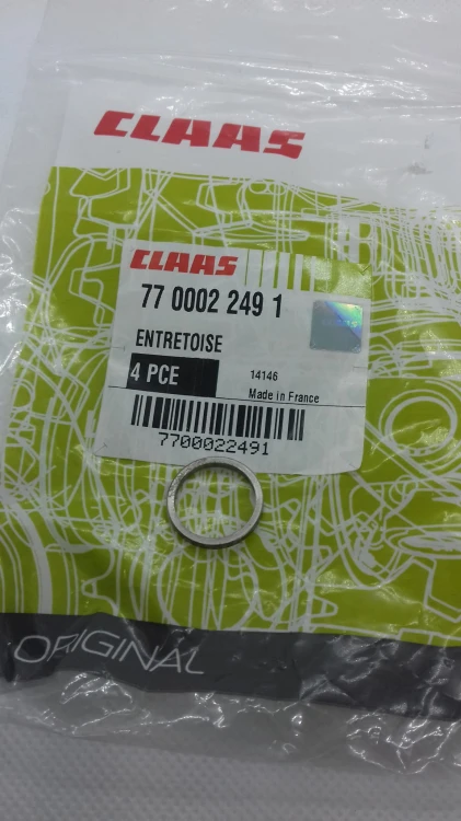 PRZEKŁADKA oryginał Claas 7700022491