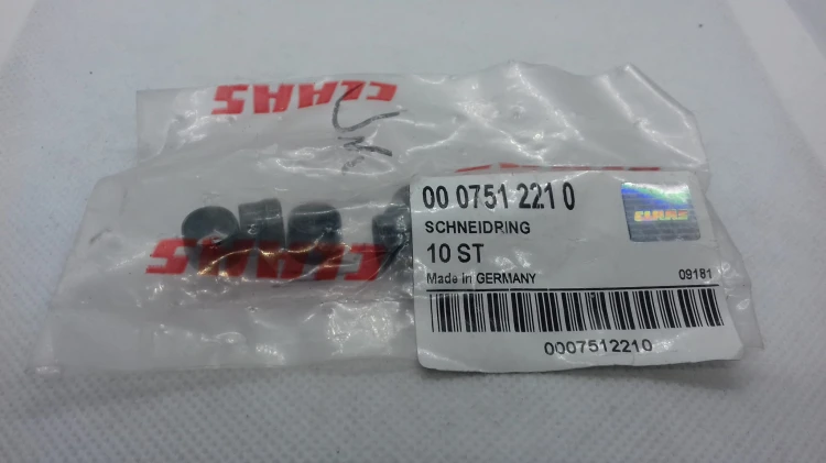 PIERŚCIEŃ oryginał Claas 0007512210