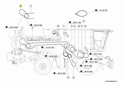 PASEK KLINOWY Claas 0006652220