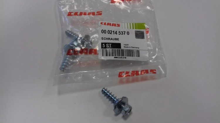 PT-ŚRUBA oryginał Claas 0002145370