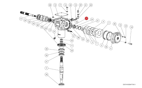 ŁOŻYSKO oryginał Claas 0002359090