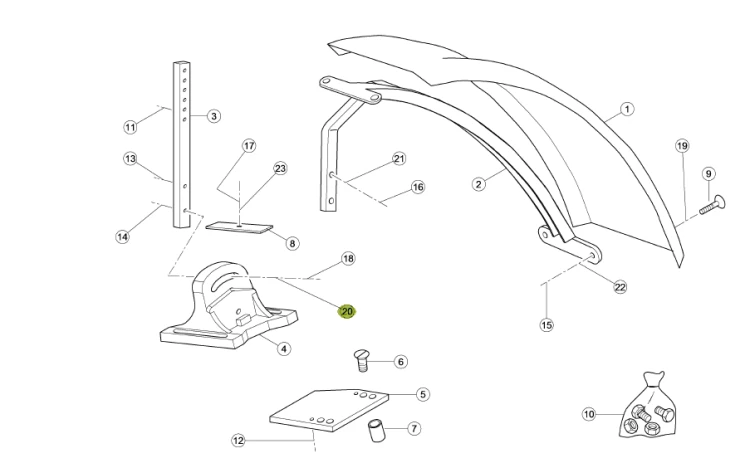 PODKŁADKA oryginał Claas 7903053124