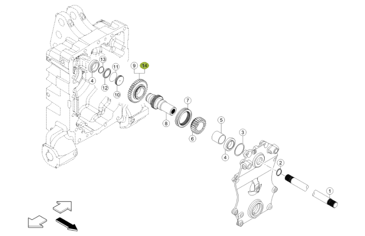 KOŁO oryginał Claas 0011487140