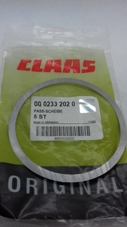 PODKŁADKA oryginał Claas 0002332020