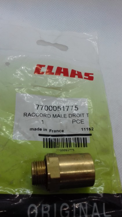 WKRĘCANY KRÓCIEC oryginał Claas 7700051775